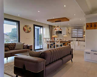 Fethiye Ölüdeniz'de Merkezi Konumda, Özel Havuzlu, Müstakil Villa - 3