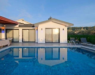 Fethiye İnlice'de Şehrin Gürültüsünden Uzakta, Özel Havuzlu, Kiralık Villa - 4