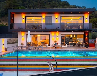 Kaş İslamlar'da Doğa İle İç İçe, Özel Havuzlu, Şık Villa - 1