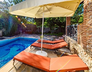 Fethiye Kayaköy'de Tarihi Rum Evleri Manzaralı, Bahçeli Villa - 5