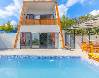 Kalkan İslamlar'da Eşsiz Doğada, Özel Havuzlu, Balayı Villası - 2