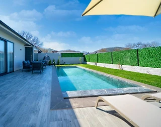 Muğla Fethiye'de Yemyeşil Bahçeli, Özel Havuzlu, Kiralık Villa - 4