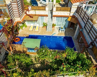 Kaş İslamlar'da Gözlerden Uzak, Özel Havuzlu, 1+1, Balayı Villası - 4