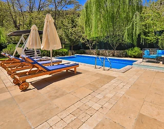 Kalkan Sarıbelen'de Ferah Bahçeli, Özel Havuzlu, Konforlu Villa - 4