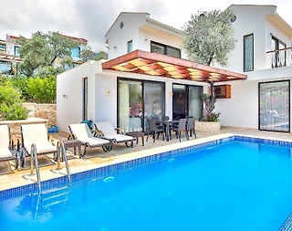 Kaş Kalkan'da Denize Yakın Konumda, Özel Havuzlu, Lüks Villa - 1
