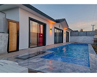 Fethiye Çiftlik'te Bahçeli, Özel Havuzlu, Modern Villa - 4