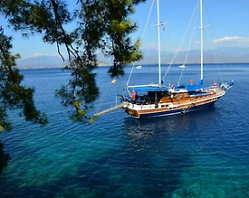 Muğla Fethiye'de Enfes Mavi Yolculuğa Hazır, 12 Kişilik Gulet - 3
