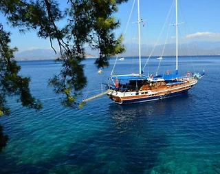 Muğla Fethiye'de Enfes Mavi Yolculuğa Hazır, 12 Kişilik Gulet - 3