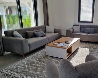 Ortaca Dalyan'da Merkezi Konumda, Özel Havuzlu, Dubleks Villa - 5