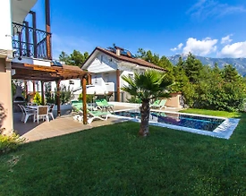 Fethiye Ölüdeniz'de Geniş Bahçeli, Özel Havuzlu, 8 Kişilik Villa - 3