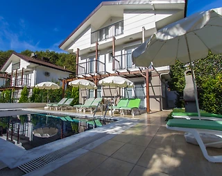 Fethiye Ölüdeniz'de Nezih Konumda, Özel Havuzlu, 8 Kişilik Villa - 2