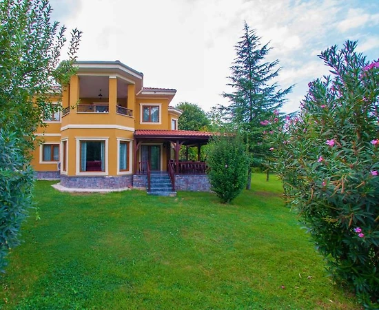 Sapanca Kırkpınar'da Ferah Bahçeli, Modern Tasarımlı, Şömineli Villa - 1