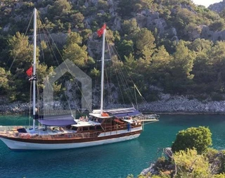 Muğla Fethiye'de 12 Kişilik, Geniş İç Hacme Sahip, Konforlu Gulet - 1