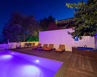 Kalkan İslamlar'da Enfes Doğa Manzaralı, Özel Havuzlu, Kiralık Villa - 4