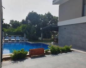 İzmir Çeşme'de Plaja ve Koylara Yakın, Özel Havuzlu, Lüks Villa - 2