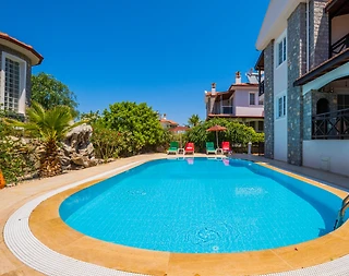 Fethiye Ölüdeniz'de Lüks Tasarıma Sahip, Özel Havuzlu, Kiralık Villa - 2