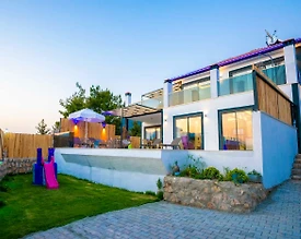 Kaş Palamut'da Doğa İçerisinde, Özel Havuzlu, Lüks Kiralık Villa - 3