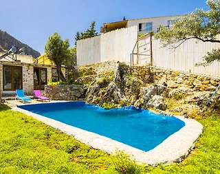 Kalkan Ulugöl'de Doğa İçerisinde, Özel Havuzlu, Lüks Balayı Villası - 2