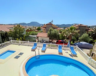 Ölüdeniz'de Kalabalık Ailelere Uygun, Özel Havuzlu, Müstakil Villa - 4