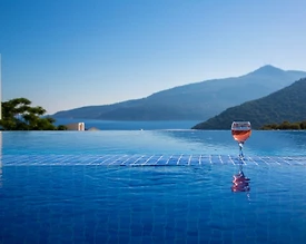 Kalkan'da Muhteşem Deniz Manzaralı, Sonsuzluk Havuzlu, Lüks Villa - 2