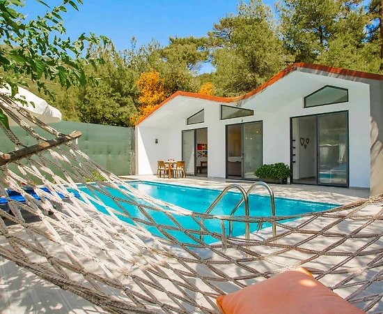 Kaş İslamlar'da Doğa İçerisinde, Özel Havuzlu, Romantik Villa - 1