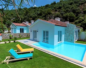 Fethiye Ölüdeniz'de Muhteşem Doğada, Özel Havuzlu, Balayı Villası - 2