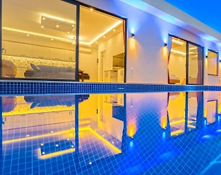 Kaş İslamlar'da Gözlerden Uzak Konumda, Özel Havuzlu, 1+1 Villa - 5