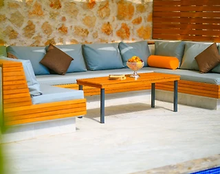 Kaş Kalkan'da Deniz Manzaralı, Özel Havuzlu, Jakuzili, Lüks Villa - 5