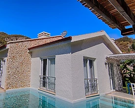 Fethiye Ölüdeniz'de Elverişli Konumda, Özel Havuzlu, Kiralık Villa - 3