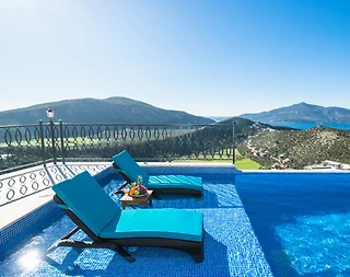 Kalkan Ulugöl'de Doğa ve Deniz Manzaralı, Özel Havuzlu, Lüks Villa - 4