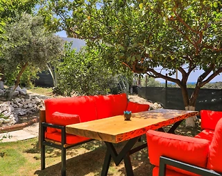 Kaş Patara'da Geniş Bahçeli, Isıtma Havuzlu, Saunalı, Jakuzili Villa - 3