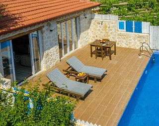 Kaş İslamlar'da Doğanın Kalbinde, Özel Havuzlu, Balayı Villası - 5