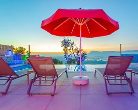 Kaş Yeşilköy'de Muhteşem Taş Mimarili, Özel Havuzlu, Lüks Villa - 2