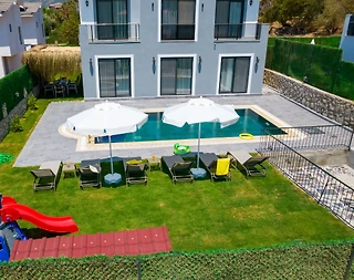Fethiye Ölüdeniz'de Bahçeli, Özel Havuzlu, Yazlık Villa - 5