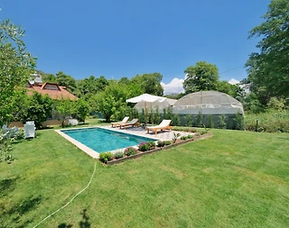 Fethiye İnlice'de Enfes Doğa Manzaralı, Özel Havuzlu, Kiralık Villa - 5