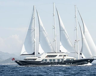 Bodrum'da Huzurlu Maviliklerde, 55 Metre, Lüks Kiralık Gulet - 1