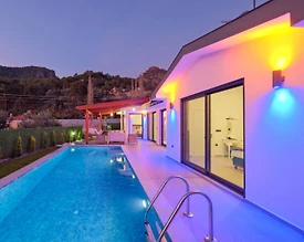 Fethiye İnlice'de Şehrin Gürültüsünden Uzakta, Özel Havuzlu, Kiralık Villa - 3