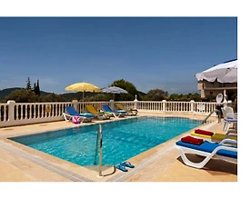 Fethiye Ölüdeniz'de Muhteşem Dağ Manzaralı, Özel Havuzlu, Kiralık Villa - 3