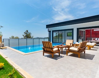 Kaş İslamlar'da Muhteşem Doğada, Özel Havuzlu, Saunalı, Kiralık Villa - 2