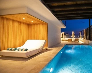 Kaş Bezirgan'da Muhteşem Manzaralı, Sonsuzluk Havuzlu, Lüks Villa - 4