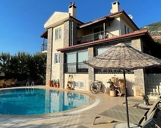 Fethiye Ölüdeniz'de Doğa Manzaralı, Özel Havuzlu, Lüks Villa - 4