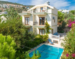 Kaş Kalkan'da Deniz Manzaralı, Özel Havuzlu, Kiralık Villa - 2