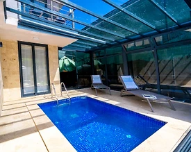 Kaş Patara'da Sessiz ve Sakin Konumda, Özel Havuzlu, Lüks Villa - 3