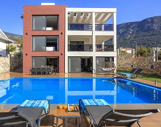 Fethiye Ölüdeniz'de Görkemli, 10 Kişilik, Özel Havuzlu, Lüks Villa - 4