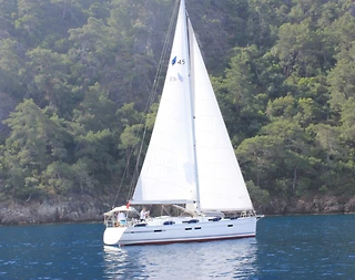 Fethiye'de Modern Dekorasyona Sahip, 8 Kişilik Yelkenli - 1