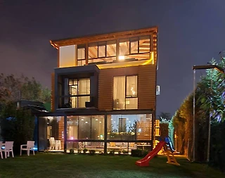 Sapanca'da Yeşillikler İçerisinde, Isıtmalı Havuzlu, Modern Villa - 4