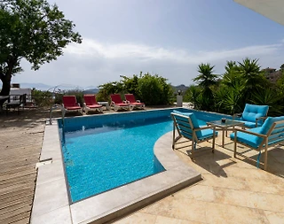 Marmaris Söğüt'te Tasarımıyla Büyüleyen, Özel Havuzlu, 8 Kişilik Villa - 5