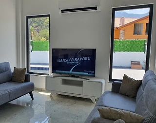 Ortaca Dalyan'da Benzersiz Konumda, Özel Havuzlu, Kiralık Villa - 4