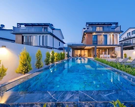 Fethiye Çiftlik'te Doğayla İç İçe, Açık ve Kapalı Havuzlu, Kiralık Villa - 2