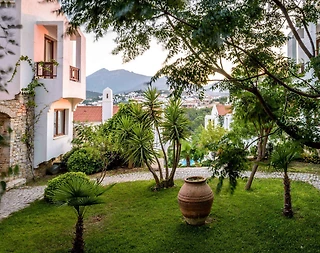 Datça'da Mükemmel Tesis İçerisinde, Ortak Havuzlu, Göz Alıcı Tatil Evi - 5